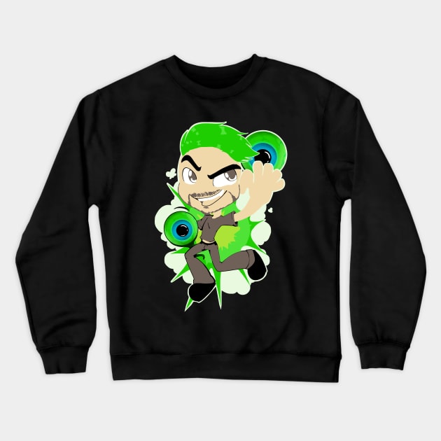 Jacksepticeye cartoon funny Crewneck Sweatshirt by Garangs